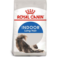 Produktbild von Royal Canin Indoor Longhair Trockenfutter für Wohnungskatzen zur Unterstützung von Haut und Fell 2x10kg