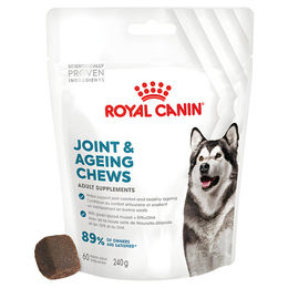 Produktbild von Royal Canin Joint & Ageing Chews Gelenk-Supplement für erwachsene Hunde mit Geflügel 5 x 240 g