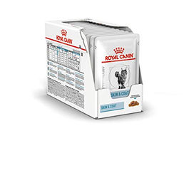 Royal Canin Katzen Nassfutter Skin & Coat für adulte Katzen zur Unterstützung von Haut und Fell sowie gegen Haarballen 48 x 85 g – Bild 1 von 2