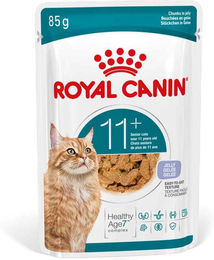 Produktbild von Royal Canin Katzenfutter Ageing 11+ Stückchen in Gelee für Senior Katzen 24 x 85 g