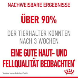 Produktbild von Royal Canin Katzenfutter Haut und Fell Stückchen in Soße 12x85 g - 12 x 85 g