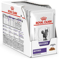 Produktbild von Royal Canin Katzenfutter Neutered Maintenance Stückchen in Sauce für kastrierte erwachsene Katzen 12 x 85 g - 12 x 85 g