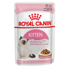 Produktbild von Royal Canin Kitten Katzenfutter Stückchen in Sauce 85 g - 85 g