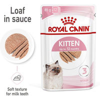 Produktbild von Royal Canin Kitten Nassfutter Mousse für Kätzchen 48x85g