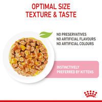 Produktbild von Royal Canin Kitten Nassfutter Stückchen in Gelee 48x85g