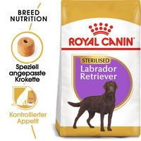 Produktbild von Royal Canin Labrador Adult Sterilisiert Light Hundefutter zur Gewichtskontrolle 2x12 kg - 2 x 12 kg