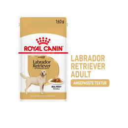 Royal Canin Labrador Retriever Adult Hundefutter Stückchen in Soße 10 x 140 g - 10 x 140 g – Bild 1 von 7