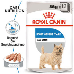 Royal Canin Light Weight Care Mousse Hundefutter zur Gewichtskontrolle für alle Größen 12 x 85 g - 12 x 85 g – Bild 1 von 12
