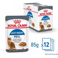 Produktbild von Royal Canin Light Weight Care Nassfutter für adulte Katzen in Soße zur Gewichtskontrolle 12 x 85 g - 12 x 85 g