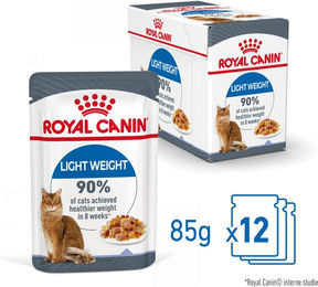 Royal Canin Light Weight Care Nassfutter für adulte Katzen mit Geflügel in Gelee 12 x 85 g - 12 x 85 g – Bild 1 von 11
