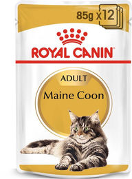 Produktbild von Royal Canin Maine Coon Adult Katzenfutter Nass 48x85g Beutel
