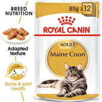 Produktbild von Royal Canin Maine Coon Adult Nassfutter für Langhaarkatzen 48x85g
