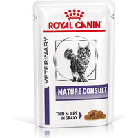 Produktbild von Royal Canin Mature Consult Diätfutter Nassfutter für Senior Katzen Feine Stückchen in Soße 48x85g