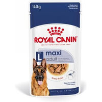 Produktbild von Royal Canin Maxi Adult Hundefutter Stückchen in Sauce für große Rassen 10x140g - 10 x 140 g