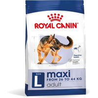 Produktbild von Royal Canin Maxi Adult Trockenfutter für große Hunde mit Geflügel Rind und Schwein 10 kg - 10 kg