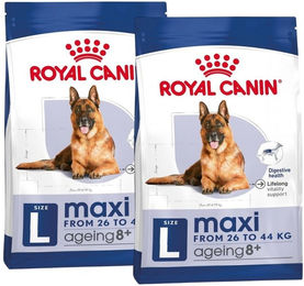 Produktbild von Royal Canin Maxi Ageing 8+ Trockenfutter für Senior Hunde großer Rassen mit Geflügel 30 kg (2 x 15 kg)