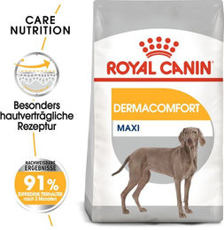 Royal Canin Maxi Dermacomfort Trockenfutter für große erwachsene Hunde mit empfindlicher Haut 12 kg - 12 kg – Bild 1 von 9