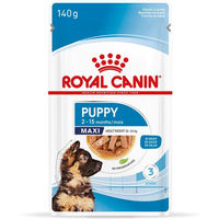 Produktbild von Royal Canin Maxi Puppy Nassfutter für große Hunde Welpen 10x140g