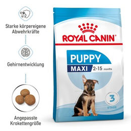 Royal Canin Maxi Puppy Trockenfutter für Welpen großer Rassen 2x15 kg - 2 x 15 kg – Bild 1 von 2