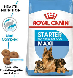 Royal Canin Maxi Starter Hundefutter für tragende Hündinnen und Welpen großer Rassen mit Geflügel 15 kg - 15 kg – Bild 1 von 12