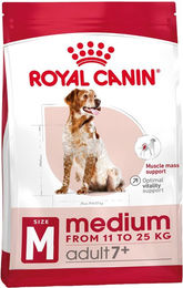 Royal Canin Medium Adult 7+ Trockenfutter für Hunde mit Geflügel und niedrigem Phosphorgehalt 10 kg - 10 kg – Bild 1 von 10