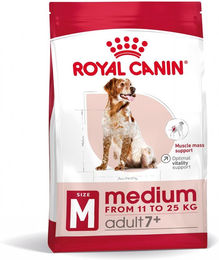 Royal Canin Medium Adult 7+ Trockenfutter Geflügel für Senior Hunde 15 kg - 15 kg – Bild 1 von 13