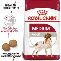 Produktbild von Royal Canin Medium Adult Hundefutter für mittelgroße ausgewachsene Hunde zur Gewichtskontrolle und Unterstützung des Immunsystems 4 kg
