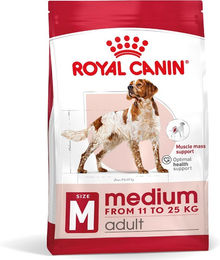 Royal Canin Medium Adult Hundefutter mit Geflügel Rind und Schwein 10 kg - 10 kg – Bild 1 von 7