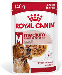 Royal Canin Medium Adult Hundefutter Stückchen in Sauce 40x140 g – Bild 1 von 1
