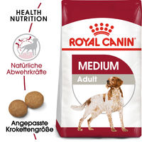 Produktbild von Royal Canin Medium Adult Hundefutter zur Gewichtskontrolle und Immununterstützung 10 kg