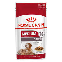 Produktbild von Royal Canin Medium Ageing 10+ Hund Nassfutter Pastete für Senioren 140 g - 10 x 140 g
