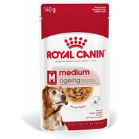 Produktbild von Royal Canin Medium Ageing 10+ Hundefutter Stückchen in Soße 10x140 g - 10 x 140 g