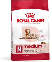 Royal Canin Medium Ageing 10+ Trockenfutter für mittelgroße Senior Hunde mit Geflügel 15 kg - 15 kg – Bild 1 von 13