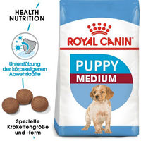 Produktbild von Royal Canin Medium Puppy Trockenfutter für mittelgroße Welpen 1 kg - 2 x 15 kg