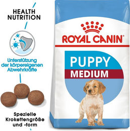 Royal Canin Medium Puppy Trockenfutter für Welpen mittelgroßer Hunde 4 kg - 4 kg – Bild 1 von 11
