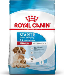 Royal Canin Medium Starter Mother & Babydog Hundefutter für Welpen und trächtige Hündinnen mit Geflügel 15 kg - 2 x 15 kg – Bild 1 von 9