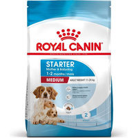 Produktbild von Royal Canin Medium Starter Mother & Babydog Hundefutter für Welpen und trächtige Hündinnen mit Geflügel 15 kg - 2 x 15 kg
