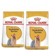 Produktbild von Royal Canin Mini Adult Hundefutter Geflügel für Yorkshire Terrier mit Haut und Fell Pflege 2 x 7,5 kg