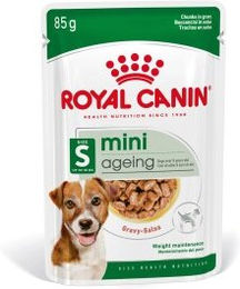 Produktbild von Royal Canin Mini Ageing 12+ Hundefutter für Senior Hunde Stückchen in Sauce 12x85 g - 12 x 85 g