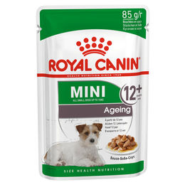 Royal Canin Mini Ageing Senior Hundefutter Stückchen in Sauce 85 g - 85 g – Bild 1 von 3
