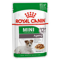 Produktbild von Royal Canin Mini Ageing Senior Hundefutter Stückchen in Sauce 85 g - 85 g