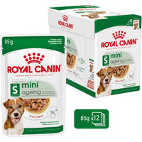 Produktbild von Royal Canin Mini Ageing Senior Hundefutter Stückchen in Soße 12 x 85 g - 12 x 85 g