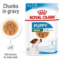 Produktbild von Royal Canin Mini Puppy Nassfutter für kleine Welpen 24x85g