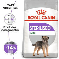 Produktbild von Royal Canin Mini Sterilised Trockenfutter Geflügel für ausgewachsene kleine Hunde zur Gewichtskontrolle 3 kg - 3 kg