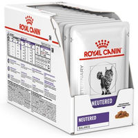 Produktbild von Royal Canin Neutered Balance Nassfutter für erwachsene kastrierte Katzen zur Gewichtskontrolle 12 x 85 g - 12 x 85 g