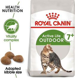 Produktbild von Royal Canin Outdoor 7+ Katzenfutter trocken für Senior Freigänger zur Gewichtskontrolle 2x10kg