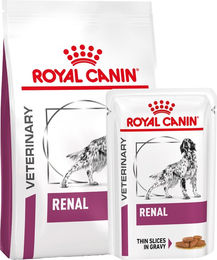 Royal Canin Renal Diätfutter für Hunde Trockenfutter Sparpaket 7 kg plus 12 x 100 g – Bild 1 von 2