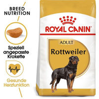 Produktbild von Royal Canin Rottweiler Adult Trockenhundefutter mit Geflügel 24 kg (2 x 12 kg)