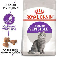 Produktbild von Royal Canin Sensible 33 Trockenfutter für sensible Katzen Adult mit Geflügel und Schwein 4 kg - 4 kg