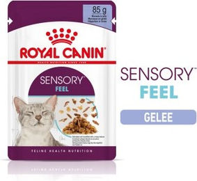 Royal Canin Sensory Feel Katzen Nassfutter Adult Stückchen in Gelee 12x85g - 12 x 85 g – Bild 1 von 2